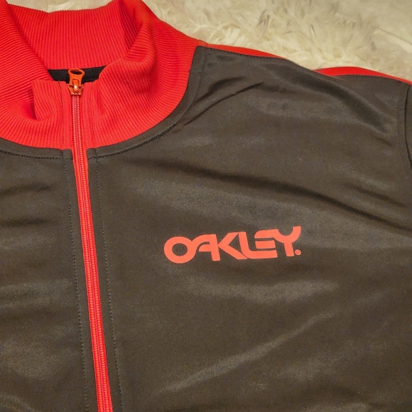 Oakley Thermonuclear Protection Track Jacket/XL/Blk Red - Picture 8 of 15